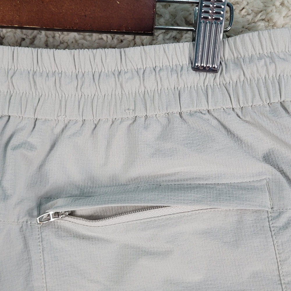 Lululemon Lab Shorts Womens 6 Grey Excellent Ripstop Hiking Drawstring Active - Picture 9 of 13